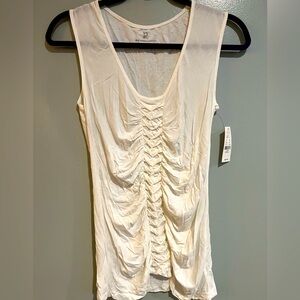 NWT NY&C Tank, white, XS.